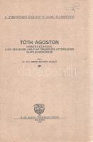 Irmédi-Molnár László:  Tót Ágoston honvédezredes, a XIX. századbeli magyar térképezés úttörőjének élete és működése. Budapest, 1938. Magyar Királyi Honvéd Térképészeti Intézet (ny.) 235 + [5] p. Tóth Ágoston (1812-1889) hadmérnök, térképész, a szabadságharc honvéd ezredesének korrajzba ágyazott élettörténete. Az utolsó levélen apró hiány, az első fedőborítón régi tulajdonosi bejegyzés. (A ,,Térképészeti Közlöny&quot; 8. számú különfüzete.) Fűzve, feliratozott kiadói borítóban, a hátsó borítón apró javítás. Jó példány.