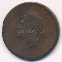 Nagy-Britannia 1825-1827. 1p bronz "IV. György" kiolvashatatlan évszámmal T:VG United Kingdom 1825-1827. 1 Penny bronze "George IV" with unreadable year C:VG Krause KM#693