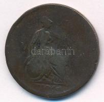 Nagy-Britannia 1825-1827. 1p bronz "IV. György" kiolvashatatlan évszámmal T:VG
United Kin...