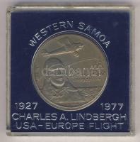 Szamoa 1977. 1$ "Lindbergh - Flight" eredeti tokban T:1