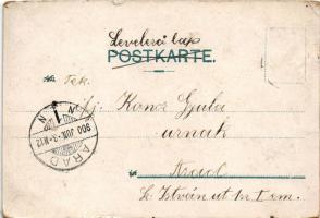 1900 Pegli, La Spiaggia e le Bagni / beach (small tear)