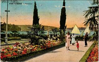 Portoroz, Portorose; Giardino / seaside park (EB)