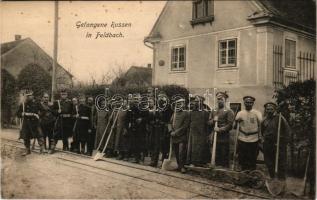 Feldbach (Steiermark), Kriegsgefangenenlager, Gefangene Russen / WWI military prisoner's camp, Russian prisoners of war (POWs) (fl)