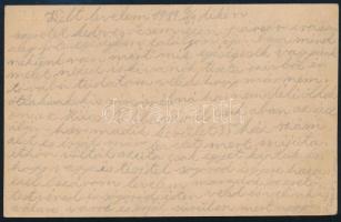 1919 Díjjegyes levelezőlap kettős cenzúrával / PS-card with double censorship
