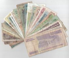 28db-os külföldi bankjegytétel T:F,VG
28pcs foreign banknote lot C:F,VG