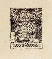 2 klf Millenniumi emlékív enyvezett és gumi nélküli papíron