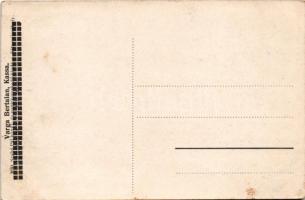 Nagypolány, Velká Polana; Az oroszdúlta Zemplén 28., katonáink téli szállása a szoros előtt. Varga B...