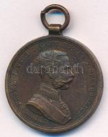 1914. "Ferenc József Bronz Vitézségi Érem" bronz kitüntetés mellszalag nélkül. Szign.: Tautenhayn T:XF,VF Hungary 1914. "Bronze Gallantry Medal (Der Tapferkeit)" bronze decoration without ribbon. Sign.: Tautenhayn C:XF,VF NMK 137.