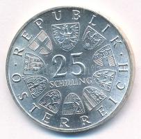 Ausztria 1965. 25Sch Ag "A bécsi Műszaki Főiskola 150. évfordulója" kapszulában T:AU 
Aus...