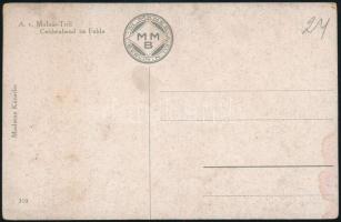 Ceiderabend im Felde / WWI German and Austro-Hungarian K.u.k. military art postcard, Seder night on ...