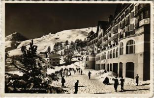 1939 Sankt Moritz, St. Moritz; Chantarella-Haus / ski, winter sport (EK)