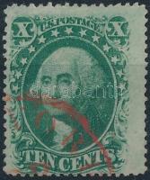 1857/1861 Washington 10C érték Mi 11 (Mi EUR 65.-)