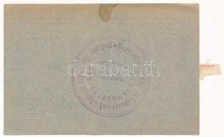 Budapest ~1920. 50f "Vasas tisztviselők beszerzési csoportja" szükségpénz hátlapon körbély...