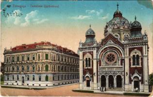 Temesvár, Timisoara; Gyárváros, Izraelita templom, zsinagóga / synagogue, Fabric (EB)