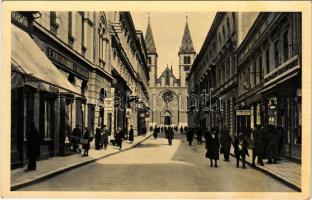 Sarajevo, Strosmajerova ulica / Strossmayergasse / street view, shops (fl)