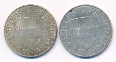 Ausztria 1958-1970. 10Sch Ag (2xklf) T:XF,VF Austria 1958-1970. 10 Schilling Ag (2xdiff) C:XF,VF
Kr...