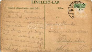 1911 Bihardiószeg, Bihar-Diószeg, Diosig; Berger Ignácz és fia fa és sóraktára, üzlet, Református te...