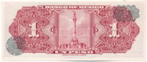 Mexikó 1967. 1P T:AU
Mexico 1967. 1 Peso C:AU
Krause P#59