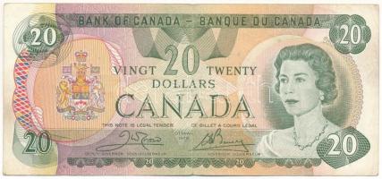 Kanada 1979. 20D T:F  Canada 1979. 20 Dollars C:F  Krause P#93b