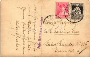 1930 Brassópojána, Schulerau, Poiana Brasov; Höhenheim / Hotel in winter. Atelier Gust, photo (EK)