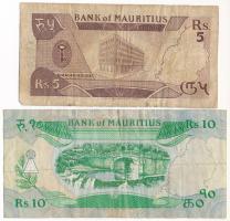 Mauritius DN (1985) 5R + 10R T:F
Mauritius ND (1985) 5 Rupees + 10 Rupees C:F