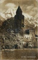 1920 Hall in Tirol, Münzerturm / mint tower (cut)