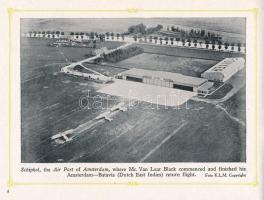 1927 KLM repülőtársaság ismertető füzete, képekkel, 32p