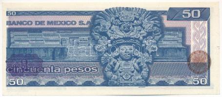 Mexikó 1981. 50P T:UNC
Mexico 1981. 50 Pesos C:UNC
Krause P#73