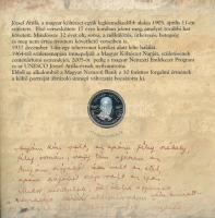 2005. 1Ft-100Ft (7xklf) forgalmi sor szettben + 2005. 10Ft "József Attila" T:PP kis patina...