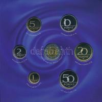 2007. 1Ft-100Ft (7xklf) forgalmi sor szettben,"A Római Szerződés aláírásának 50. évfordulója&qu...