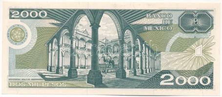 Mexikó 1989. 2000P T:XF
Mexico 1989. 2000 Pesos C:XF
Krause P#86