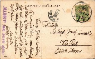 1907 Arad, Eötvös utca, Rozsnyay gyógyszertár, Pölzl kávéház. "Margit" házi kenyér sütöde ...