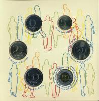 2011. 5Ft-200Ft (6xklf) forgalmi sor szettben, "Magyarország pénzérméi - Az Európai Unió Tanács...