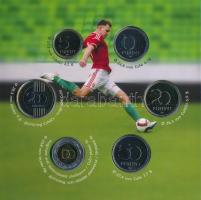 2016. 5Ft-200Ft (6xklf) forgalmi sor + "MLSZ (Magyar Labdarúgó Szövetség)" Cu-Ni-Zn emléké...