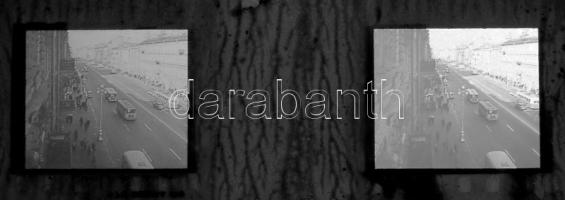 Leningrádi sztereoképek, sztereokép szemüveggel, eredeti dobozában