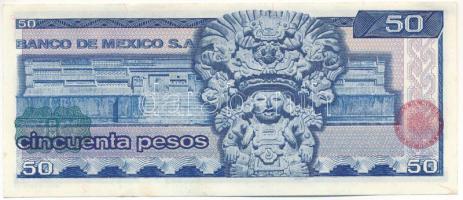 Mexikó 1978. 50P T:AU
Mexico 1978. 50 Pesos C:AU
Krause P#67