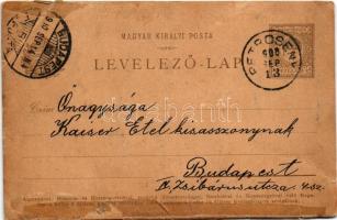 1900 Csimpa, Cimpa (Petrilla, Petrila); Grosz úr / man. photo (EB)