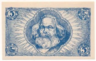 Budapest 1919. 5K "Fegyver és Gépgyár" utalvány T:AU Adamo BUC-67.3