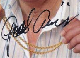 Gedó György (1949-) olimpiai bajnok ökölvívó autográf aláírása őt ábrázoló fotón