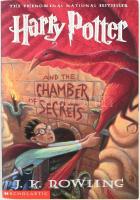 J. K. Rowling: Harry Potter and the Chamber of Secrets. 2000, Scholastic, papírkötés, angol nyelven, kopással.