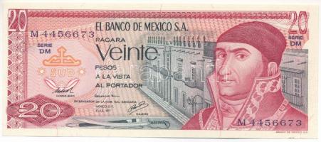 Mexikó 1977. 20P T:AU Mexico 1977. 20 Pesos C:AU Krause P#64d