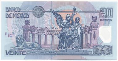 Mexikó 2001. 20P T:UNC
Mexico 2001. 20 Pesos C:UNC
Krause P#116b