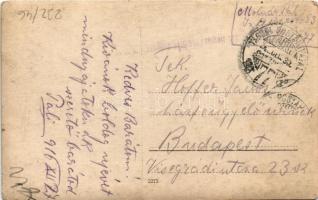 1916 Boldog újévet 1914-1917 83. gyalogezred katonai üdvözlete / WWI Hungarian military New Year gre...