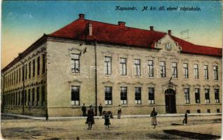 1922 Kaposvár, M. kir. állami elemi iskola (EK)