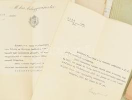 cca 1913-1946 vitéz Dr. Válya Gyula (1889-?), Kispest várossá nyilvánítása utáni első polgármesterén...