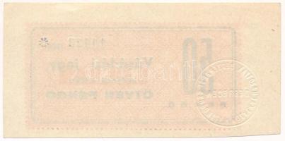 Debrecen ~1920. 50P "NEMES" vásárlási jegy "Közalkalmazottak Beszerzési Csoportja&quo...