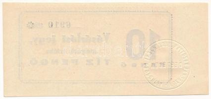 Debrecen ~1945. 10P "KAJA" vásárlási jegy "Közalkalmazottak Beszerzési Csoportja"...