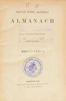 Magyar Tudományos Akadémiai Almanach csillagászati és közönséges naptárral 1874-re. Pest, 1874. Egge...
