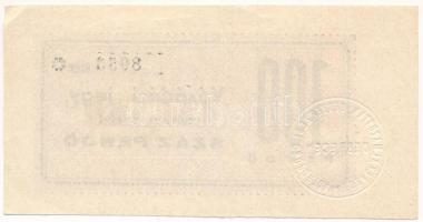 Debrecen ~1945. 100P "NEMES" vásárlási jegy "Közalkalmazottak Beszerzési Csoportja&qu...