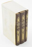 Hunfalvy János: Magyarország és Erdély eredeti képekben. I-III. köt. Ludwig Rohbock illusztrációival. Bp., 1987, Európa. Reprint kiadás, kísérőfüzettel. Kiadói aranyozott műbőr-kötés, jó állapotban, ragasztásnál egy helyütt elvált kiadói papírtokban,